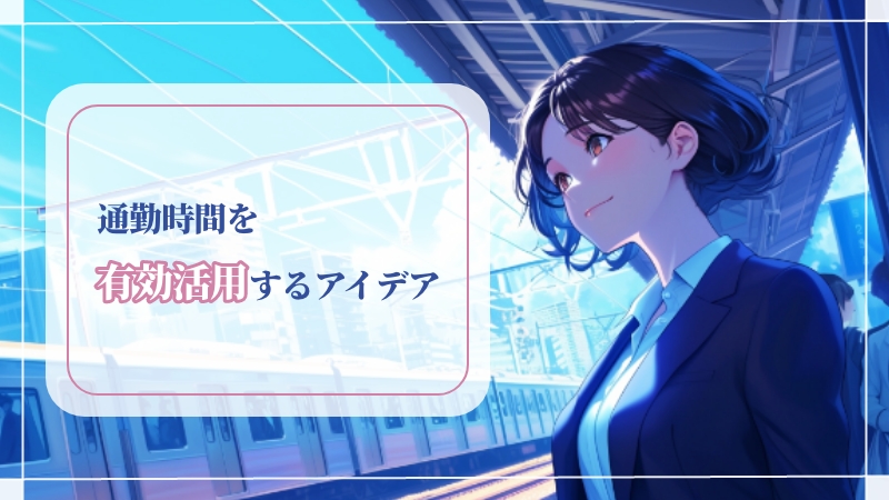 通勤時間を有効活用するアイデア