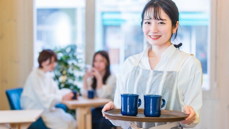 【飲食店での店長候補】