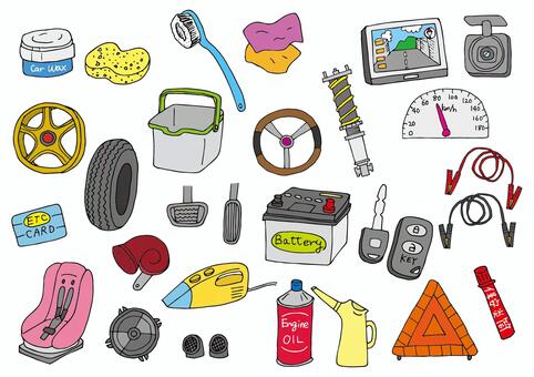 【カー用品店のフロアスタッフ】