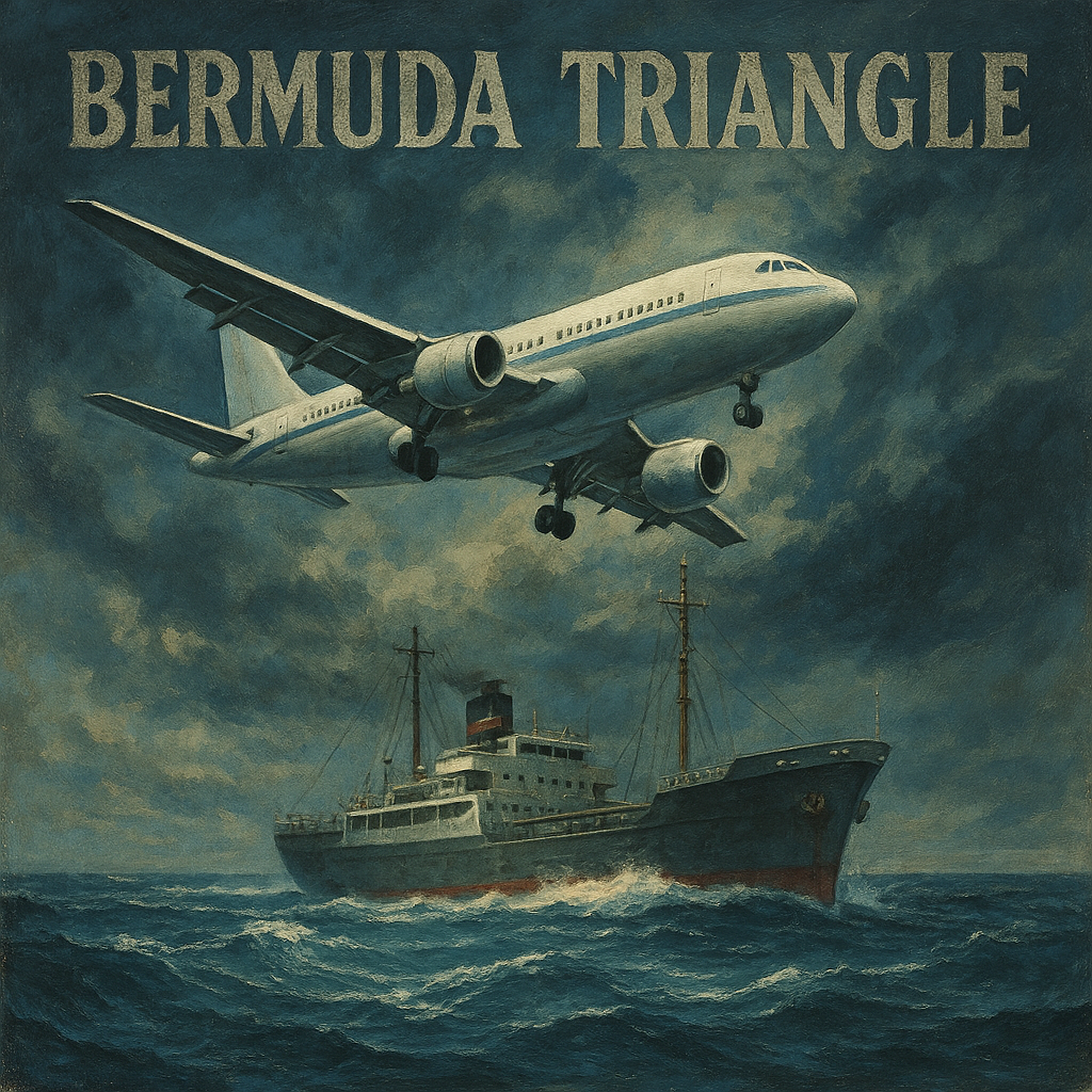バミューダトライアングルの事故発生