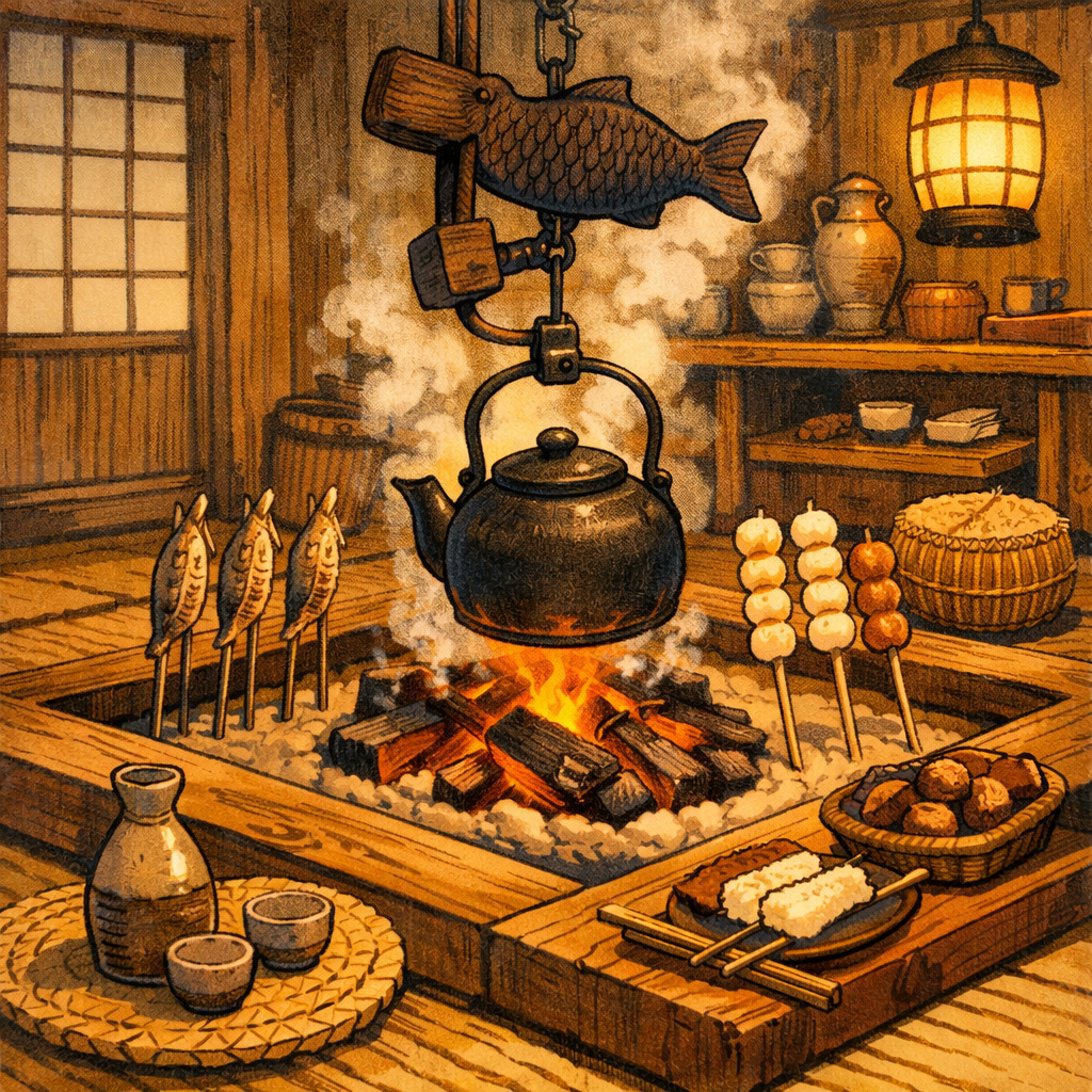 囲炉裏(いろり)の日