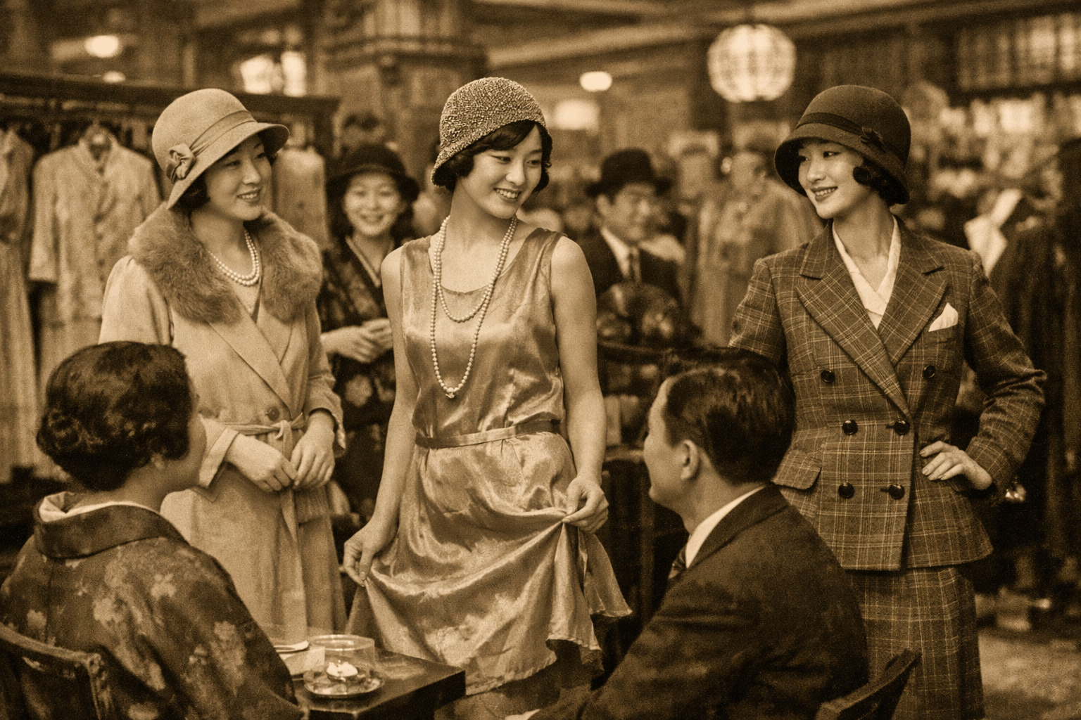 女性ファッションモデルの誕生