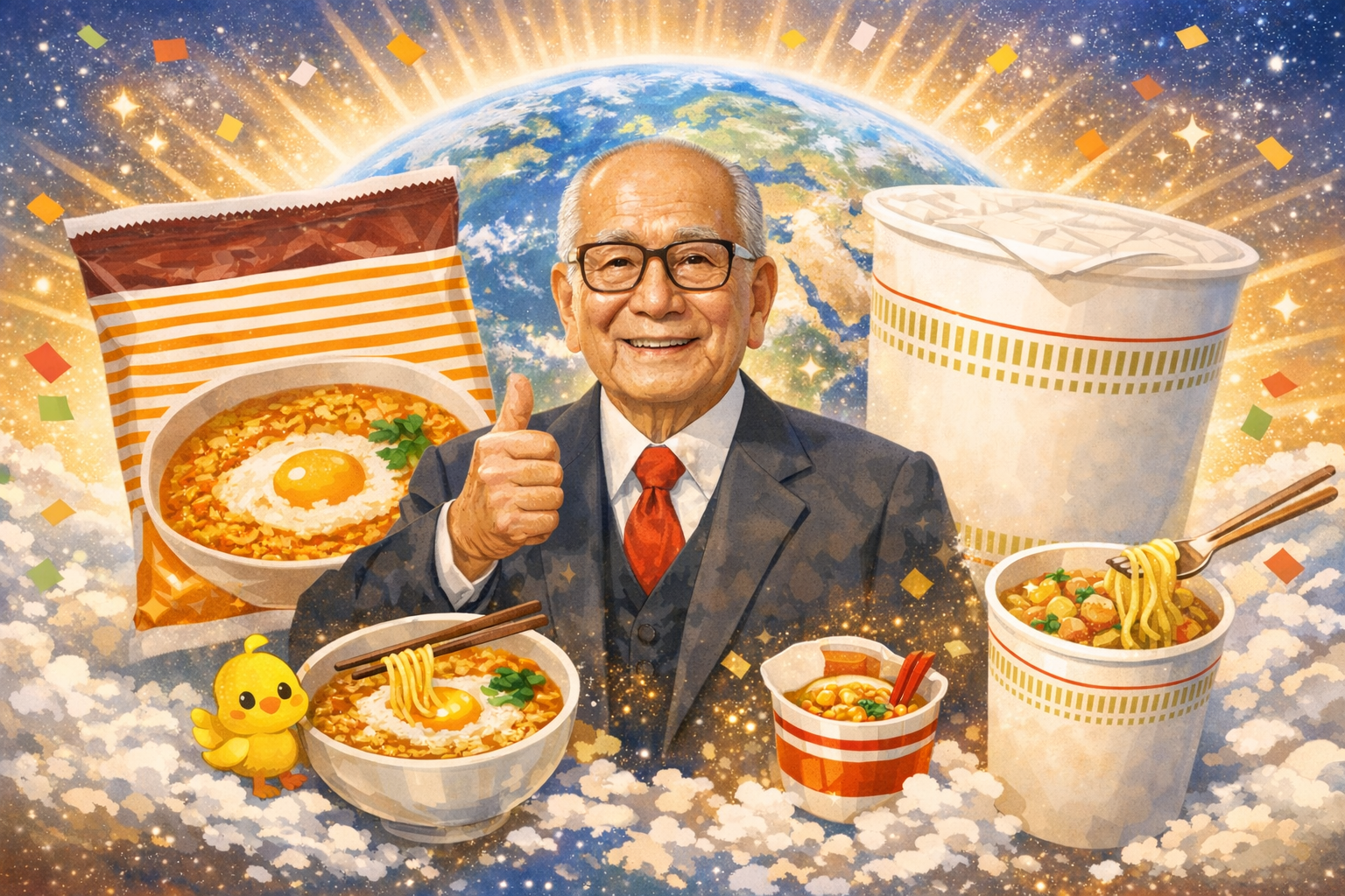 安藤百福(ももふく)の日