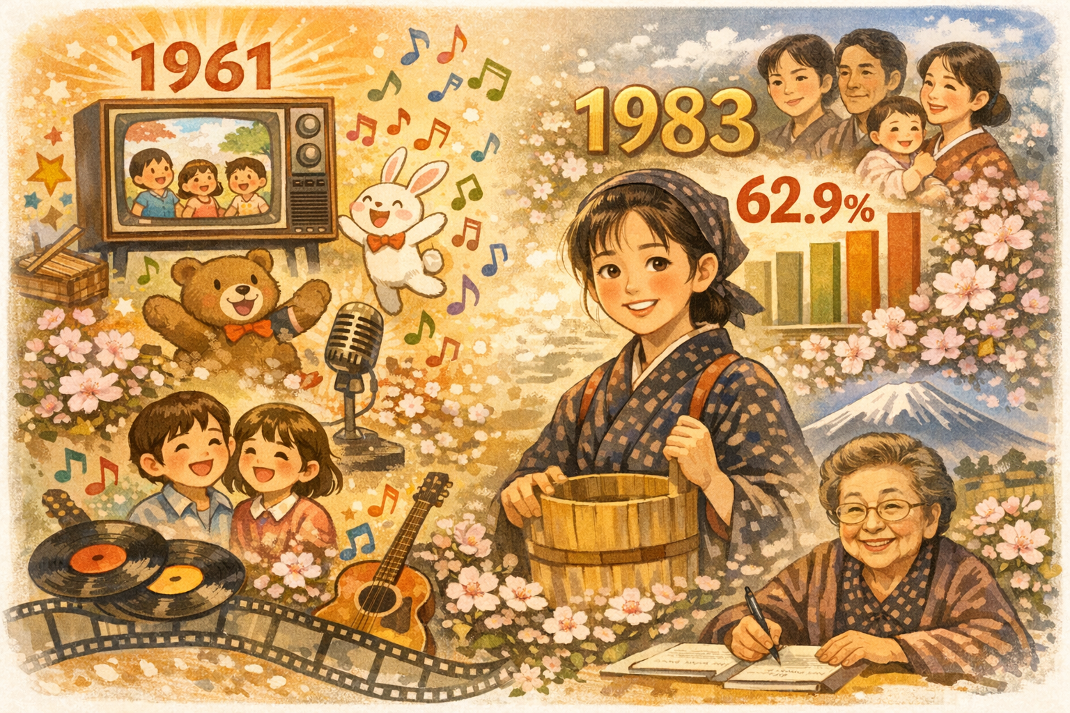 NHK長寿番組放送開始