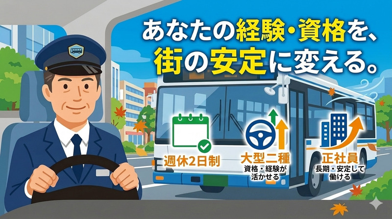 【バスの運転手】