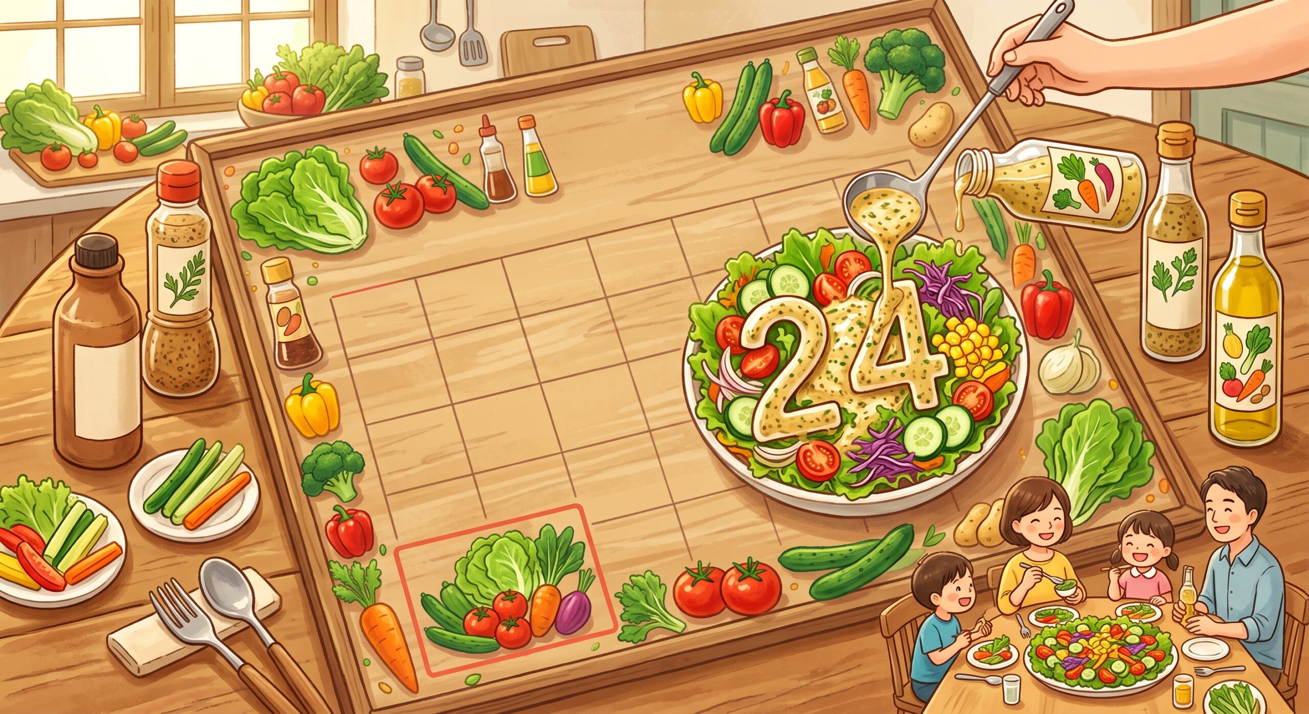 ドレッシングの日