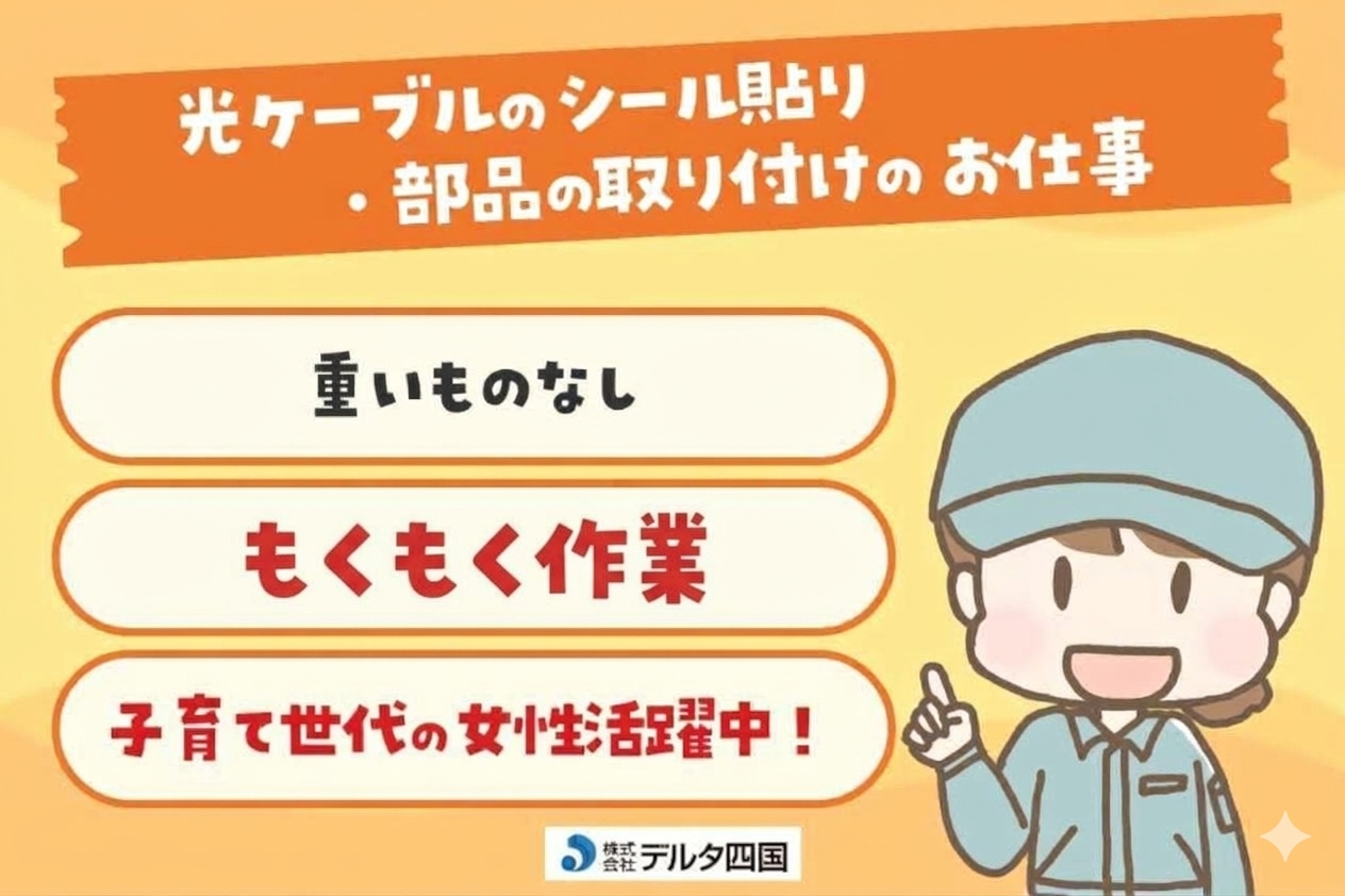 【光ファイバーケーブルの組付け・ラベル貼り】