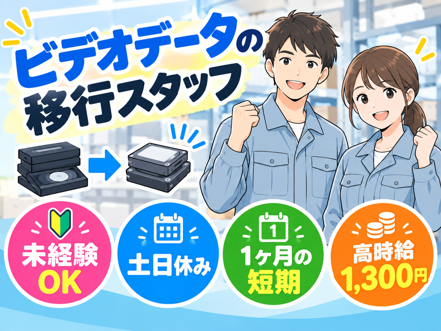 【ビデオデータの移行スタッフ】