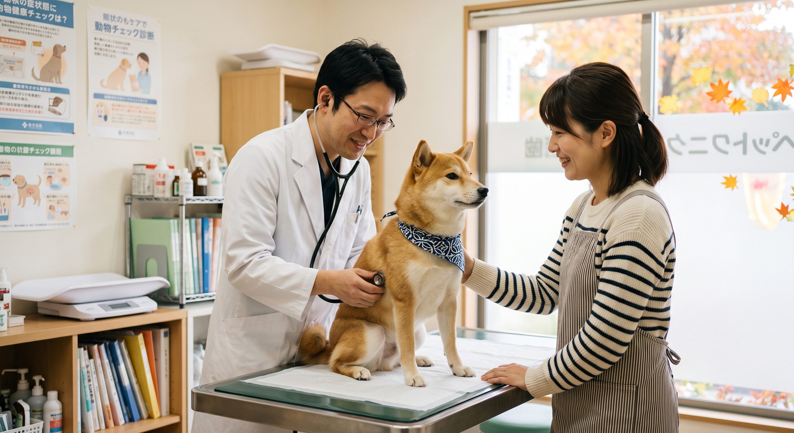 ペットの健康診断の日